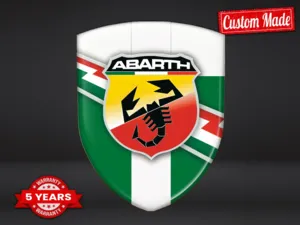 Fiat Abarth Vinilos Traseros Autos Pro Máximo Moderno Duradero